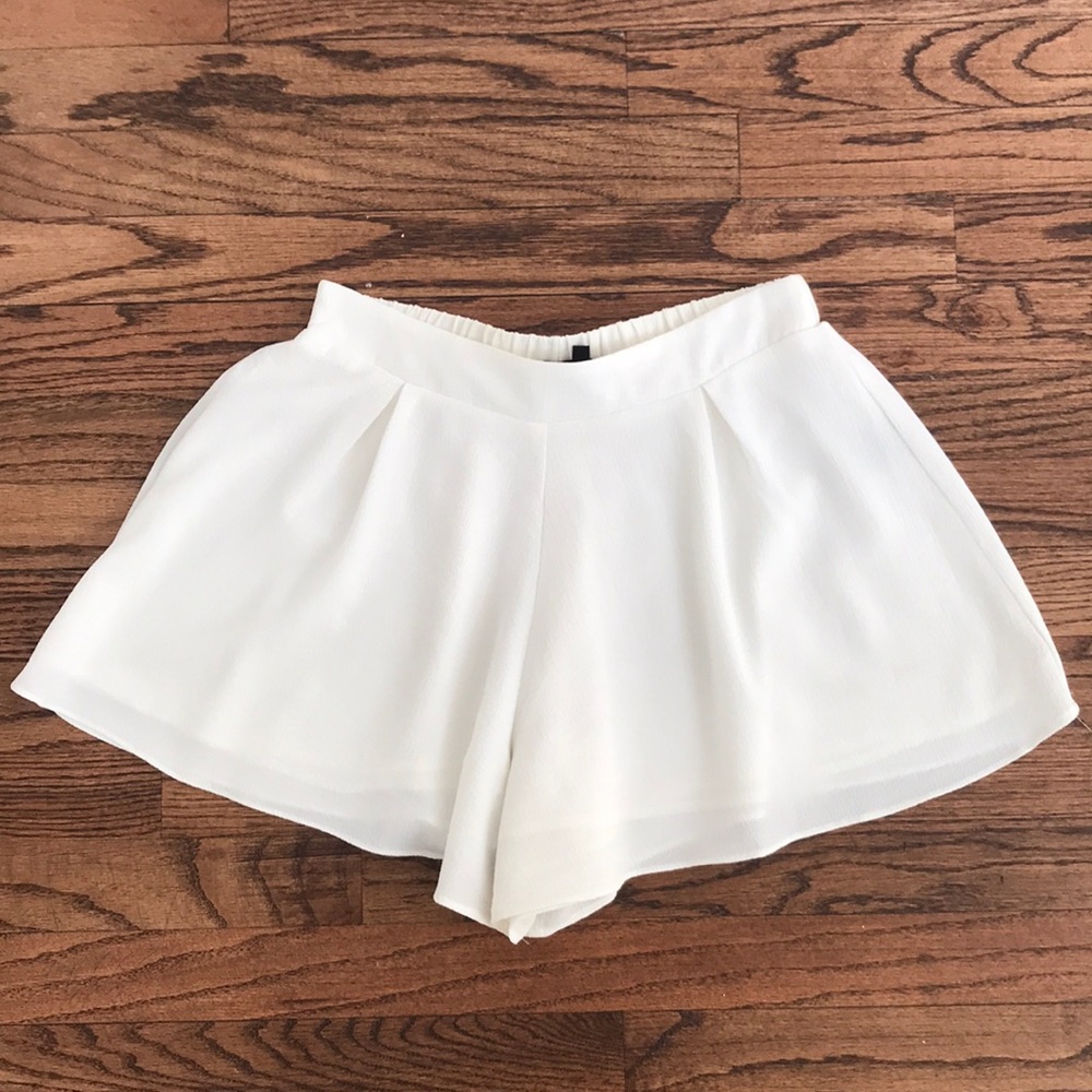 White Shorts